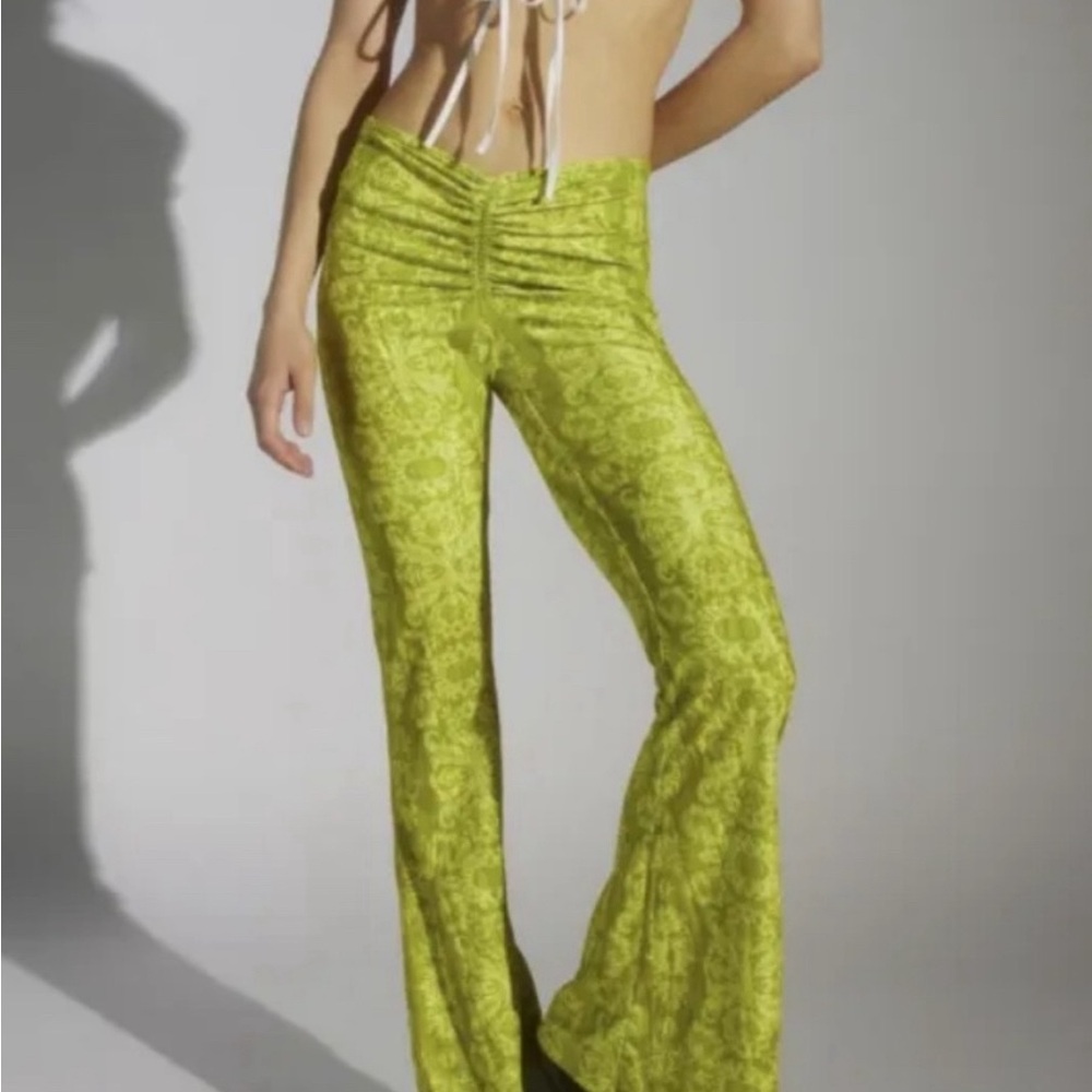 Urban Outfitters Lime Green Hippie Pants